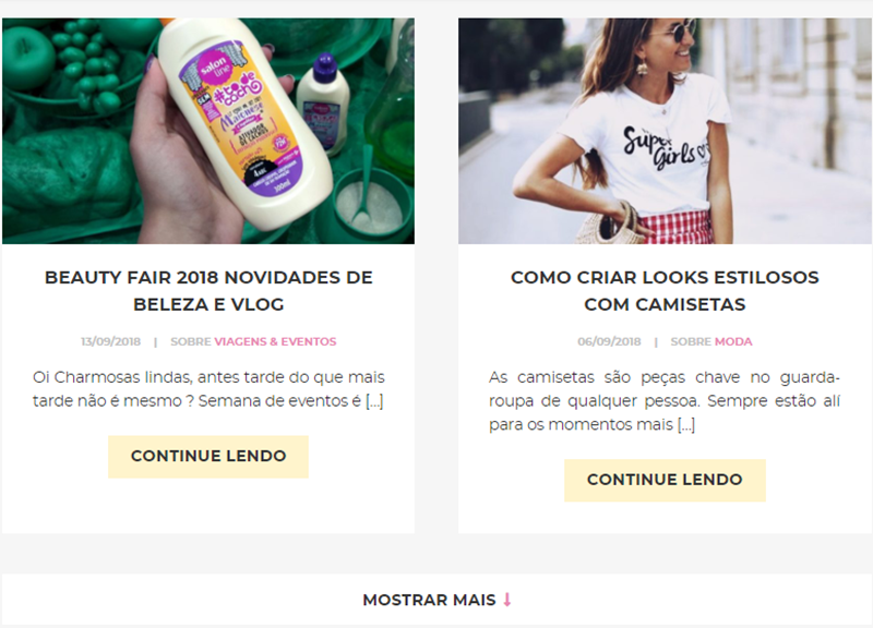 Novo Layout do blog & Novidades