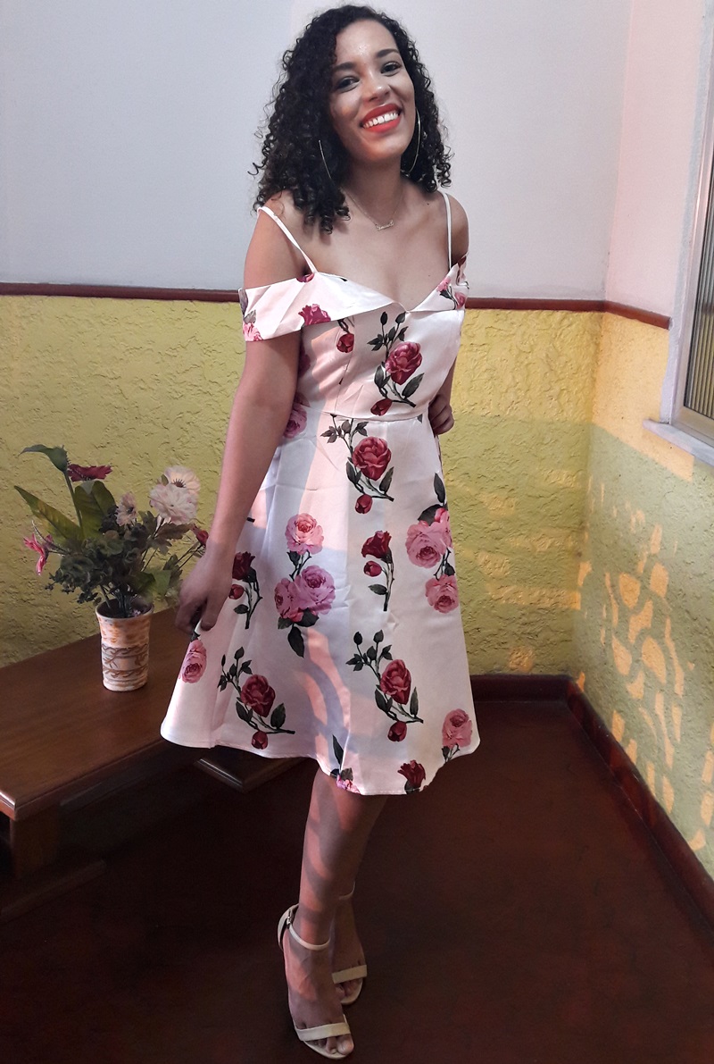 Usando Vestidos vintage da DressLily  A primavera está no ar