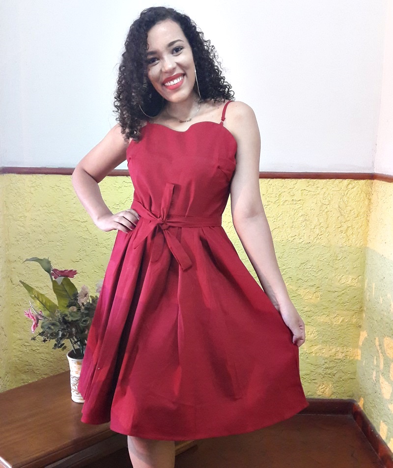 Usando Vestidos vintage da DressLily  A primavera está no ar