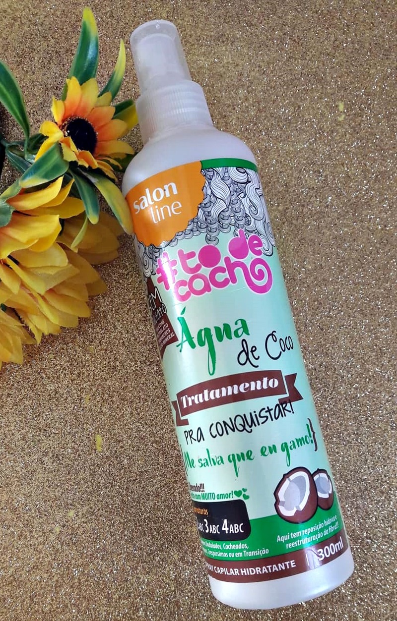 Spray Capilar hidratante Água de coco Salon Line Resenha