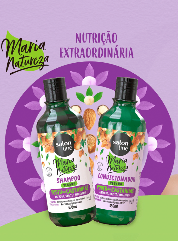 Maria Natureza Poder das Castanhas Nutrição Extraordinária