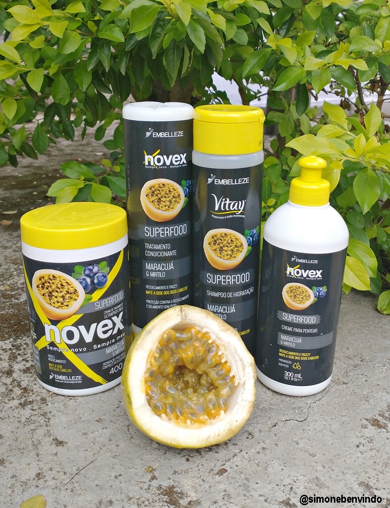  Novex Superfood Maracujá e Mirtilo Resenha