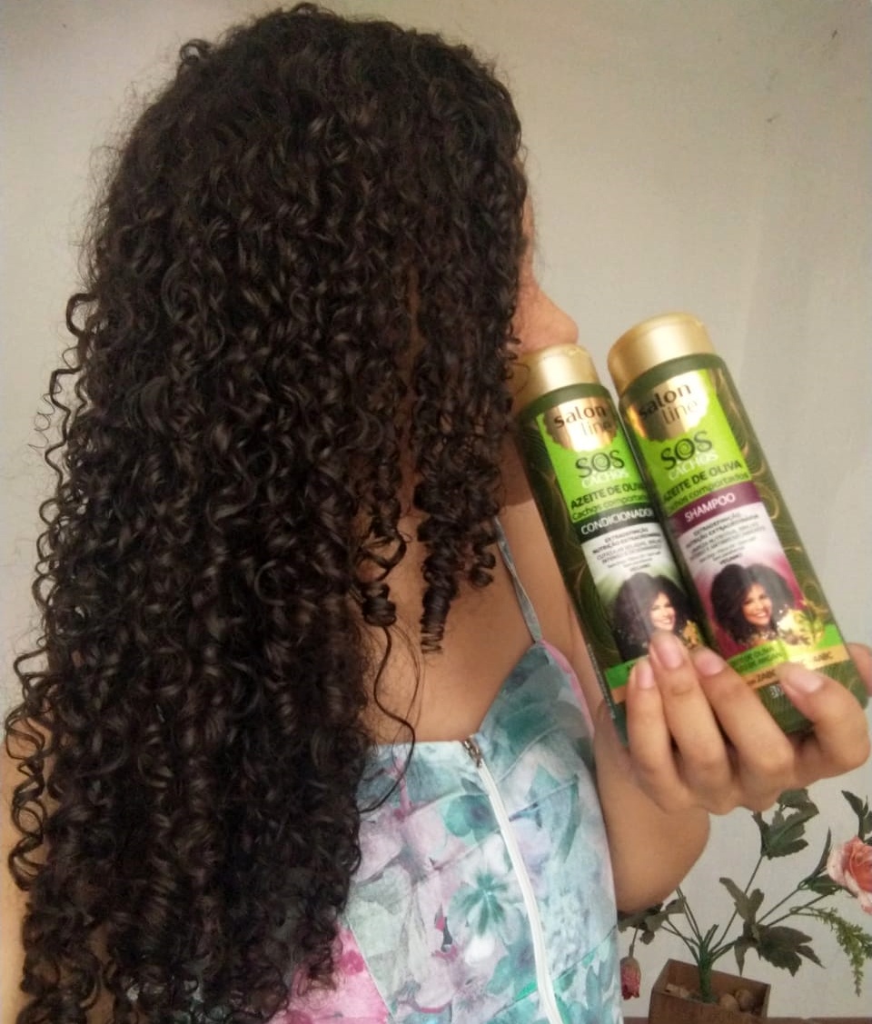 Azeite de Oliva Salon Line shampoo e condicionador Resenha