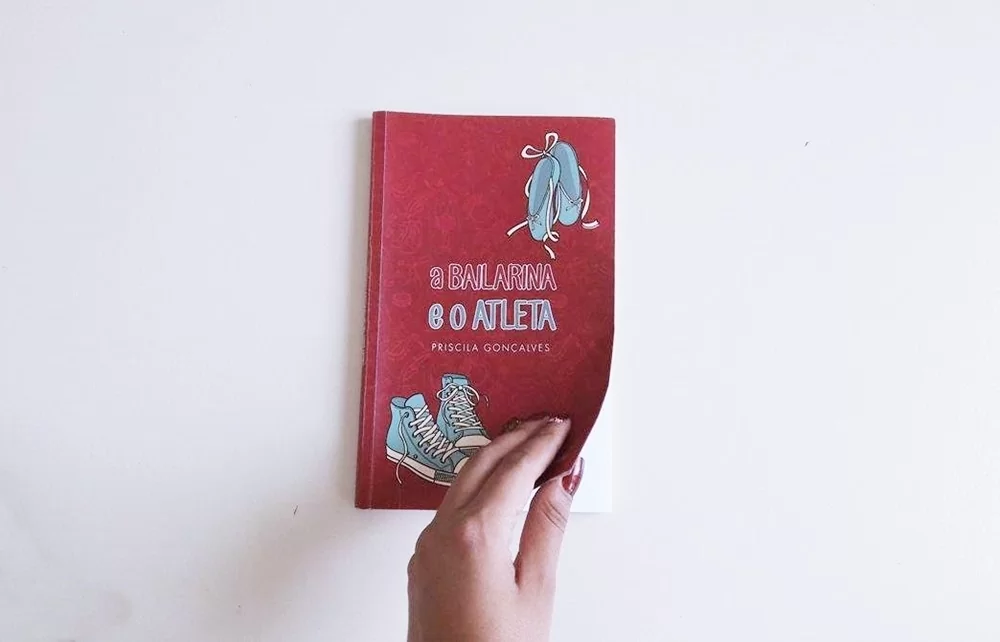 Livro  a Bailarina e o Atleta