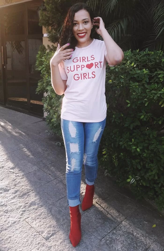 COMO COMBINAR ROSA E VERMELHO NO LOOK 