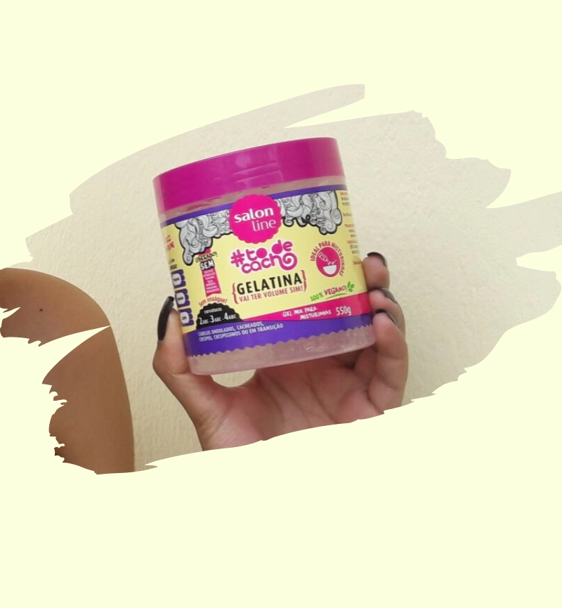 Gelatina Vai ter VOLUME SIM Salon Line Resenha