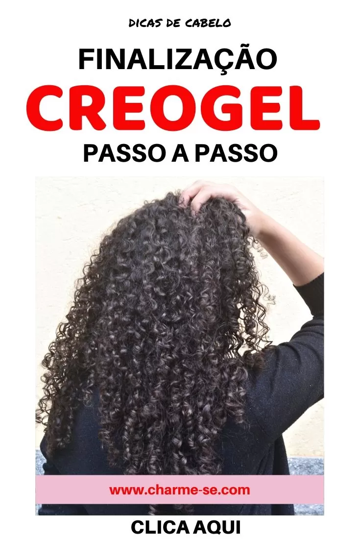 Como finalizar o cabelo cacheado: Técnica creogel ou COG