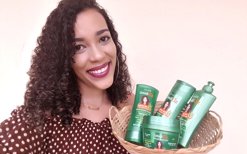 Linha Umidiliz Babosa Mix Muriel Cosméticos Resenha