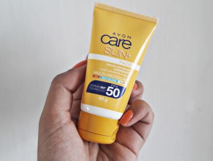 Protetor solar facial Avon Care Sun + Resenha