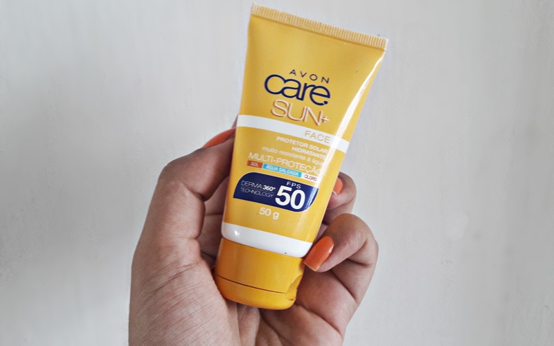 Protetor solar facial Avon Care Sun + Resenha