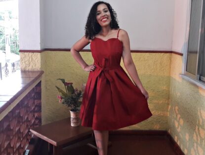 Usando Vestidos vintage da DressLily  A primavera está no ar