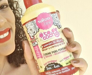 Creme para pentear Vinagre de Maçã Salon Line Resenha