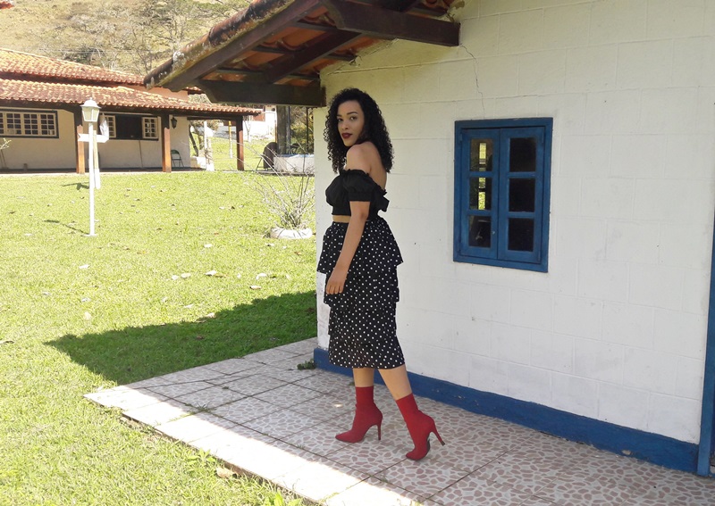 Sale bota para usar com saia midi Shop