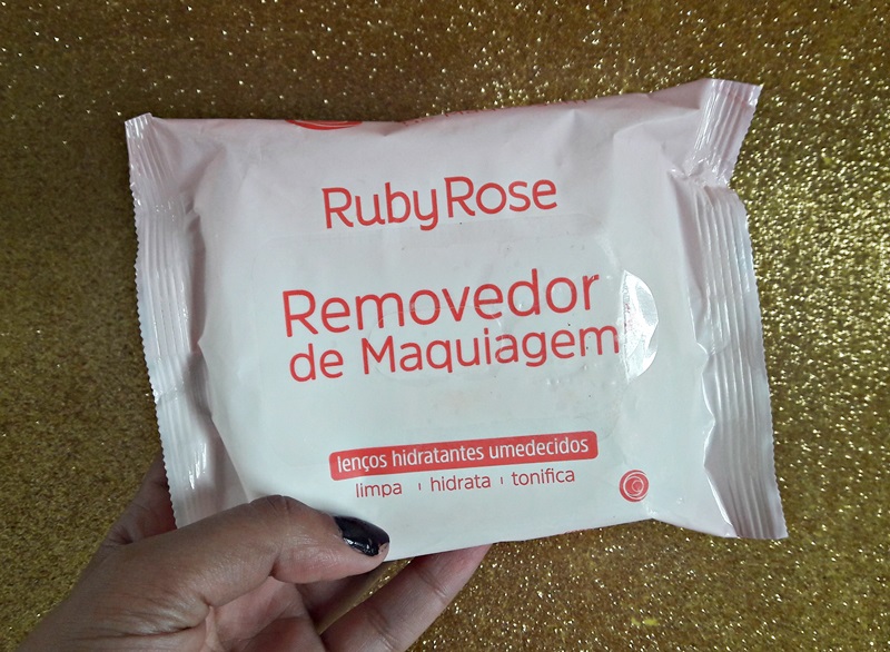 Lenço removedor de maquiagem Ruby Rose