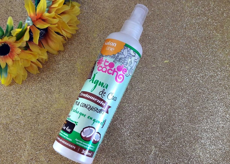 Spray Capilar hidratante Água de coco Salon Line Resenha