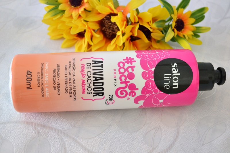 Ativador De Cachos Profix Fixacao Maxima Salon Line Charme Se