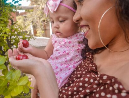 Introdução alimentar participativa a primeira papinha