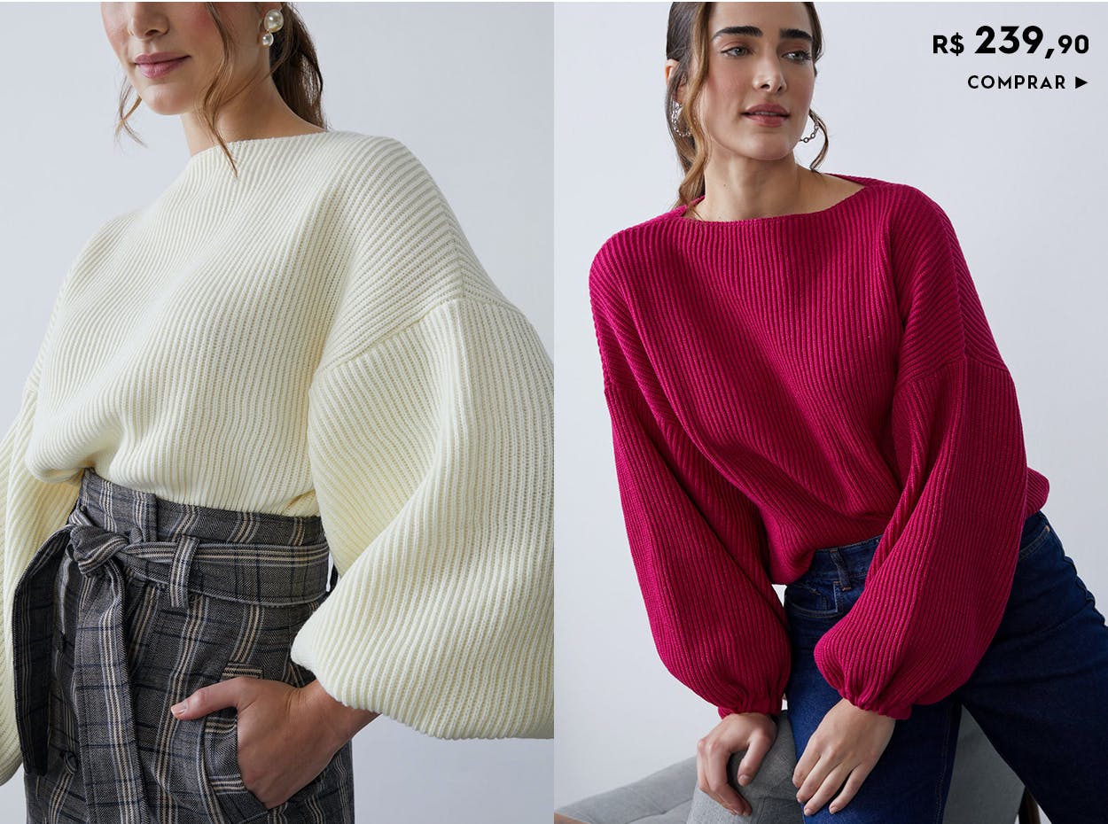 5 tricots quentinhos