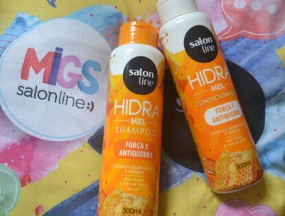 Hidra mel Salon Line para cabelos quebradiços e frágeis