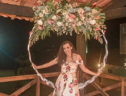 Look perfeito para convidada de casamento a tarde