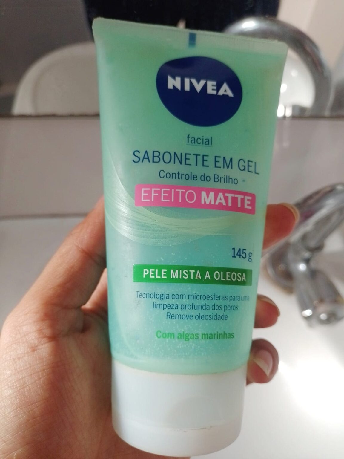 Sabonete facial Nivea com efeito matte resenha - Charme-se