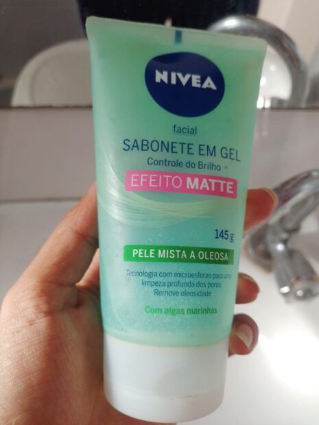 Sabonete facial Nivea com efeito matte resenha