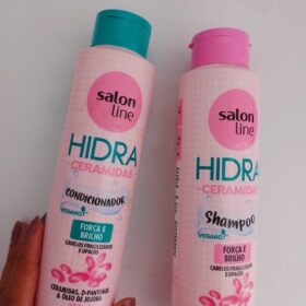 Salon Line Hidra Ceramidas shampoo e condicionador