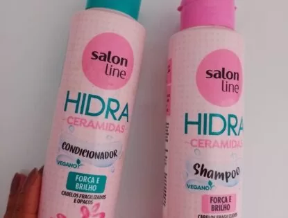 Salon Line Hidra Ceramidas shampoo e condicionador