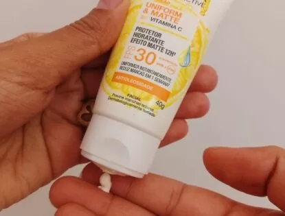 Protetor hidratante Garnier SkinActive com vitamina C