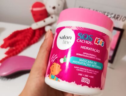 Máscara de hidratação intensa Salon Line para crianças