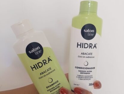 Kit Shampoo e Condicionador Hidra Abacate Salon Line