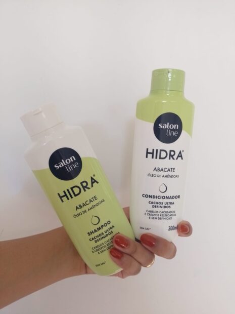 Kit Shampoo e Condicionador Hidra Abacate Salon Line