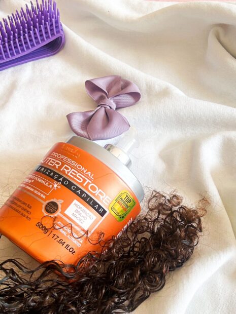 Cauterização capilar com a máscara cauter restore da Forever Liss