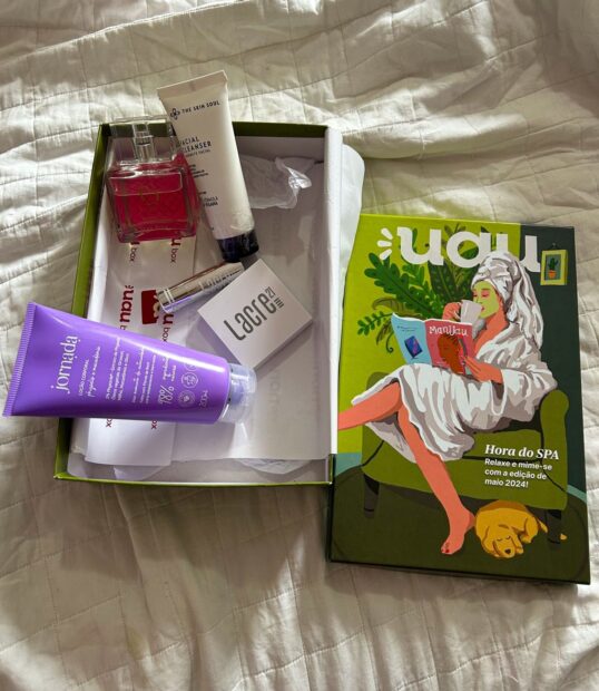 produtos de beleza da uaubox de maio