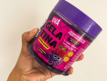 Gelatina modeladora de uva Salon Line Kids Resenha