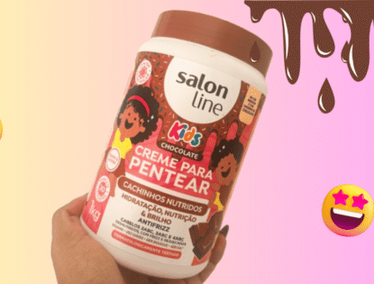 Creme para pentear de chocolate da Salon Line Resenha