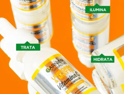 Manchas na pele nunca mais com o sérum de Vitamina C da Garnier