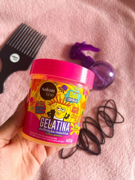  Cachos Kids cachos definidos com cheirinho de abacaxi