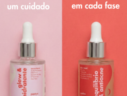 Pantys lança séruns faciais inovadores e amplia autocuidado