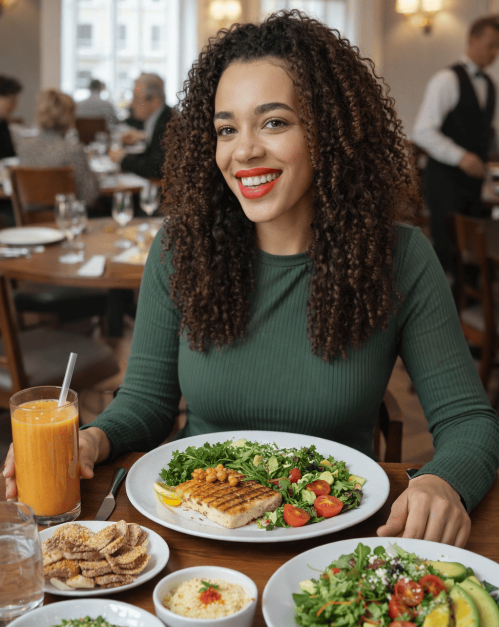 Uma boa alimentação pode melhorar o bem estar mental