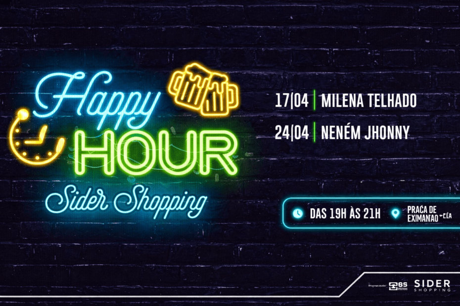 Happy hour no Sider Shopping para curtir a sexta-feira