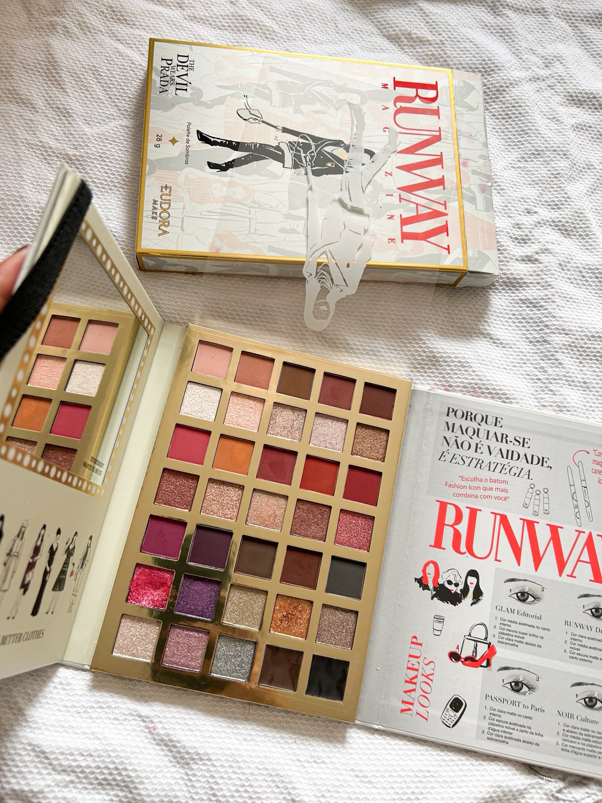 Make básica com Eudora diabo Veste Prada + CUPOM DE DESCONTO