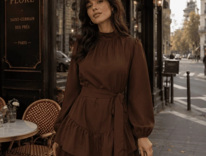 Marrom é o novo preto: 5 looks e como usar a cor da estação sem errar