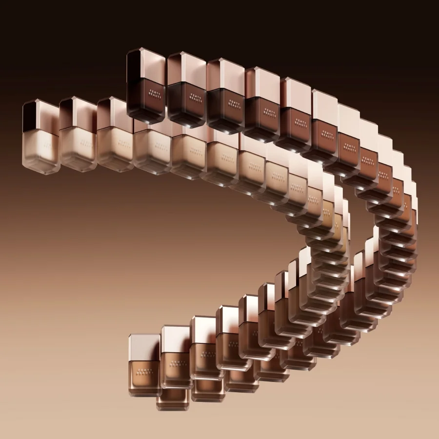 Fenty Beauty lança Pro Filt'r Fluid Flex Foundation em 50 tons