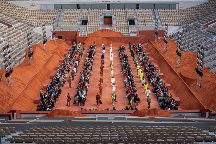 Lacoste Primavera-Verão 2027 não é preciso usar branco