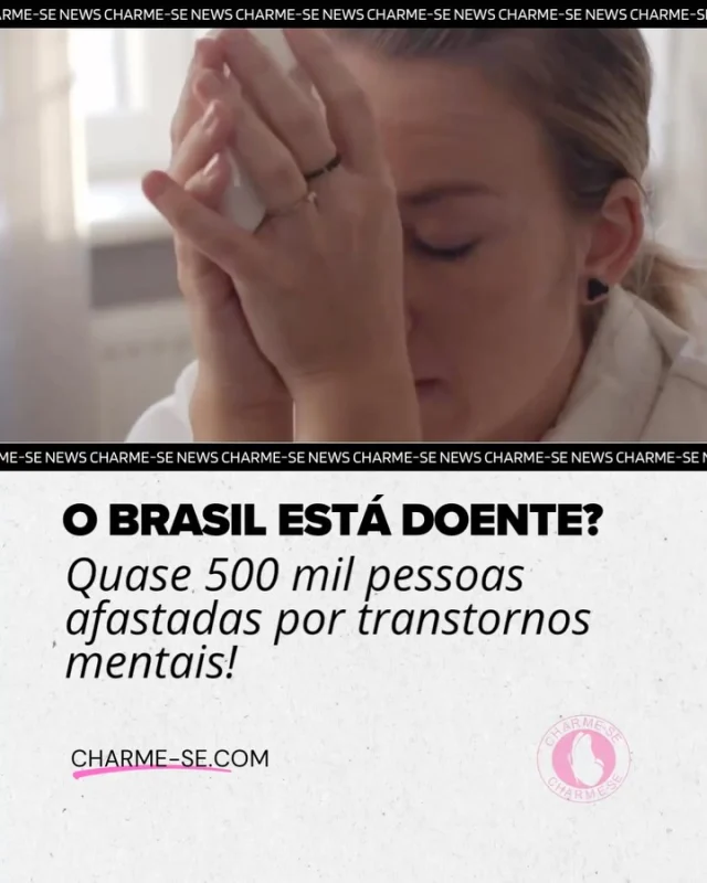 🧠💔 Quase 500 mil brasileiros afastados por transtornos mentais… o que isso nos mostra?Que a mente também adoece. Que o cansaço emocional é real. Que a pressão do dia a dia precisa de pausa.💬 Falar sobre saúde mental é urgente — e o autocuidado não é luxo, é necessidade.Cuide da sua mente como você cuida do corpo. Respeite seus limites. Procure ajuda.Você não está sozinha. 💗#SaudeMental #AutocuidadoFeminino #CharmeSe #EquilibrioEmocional #BemEstarMental #CuidarDeSi #autocuidado #jornalismoindependente #revistaonline #pirai #riodejaneiro