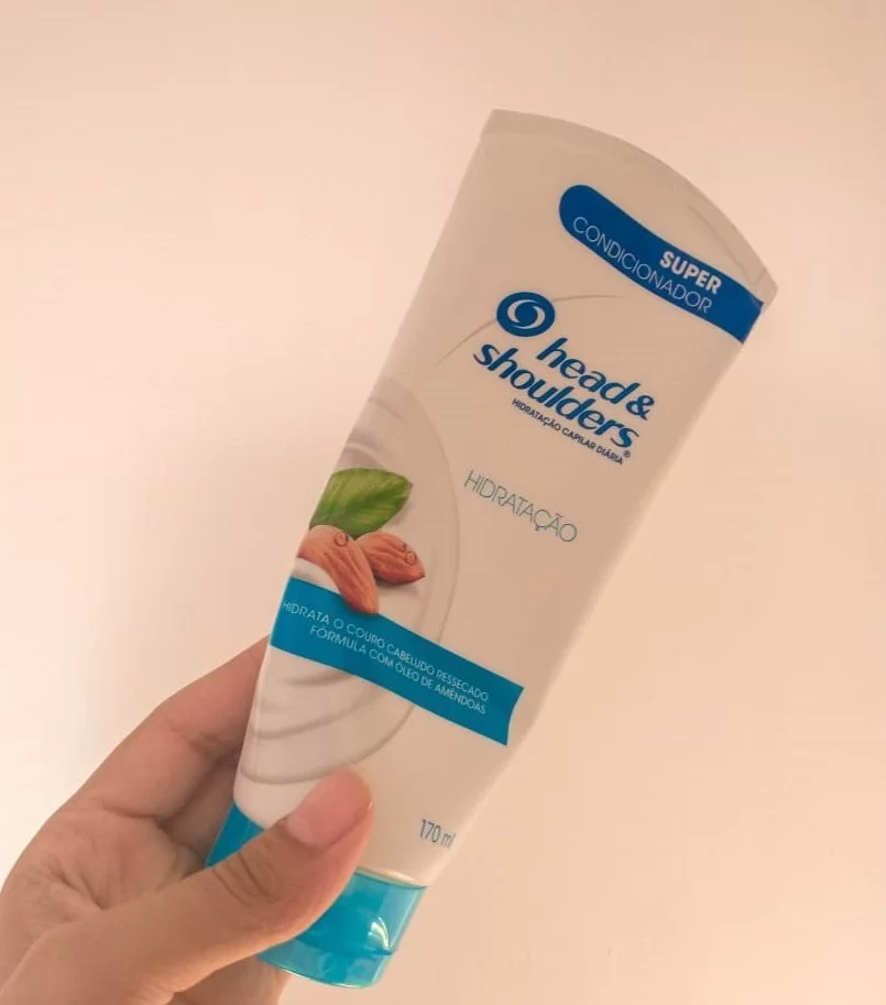 Condicionador Head & Shoulders hidratação com amêndoas