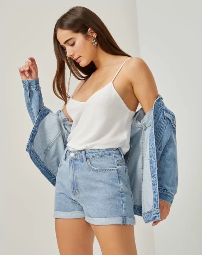 Look com Short para arrasar na Primavera  Verão