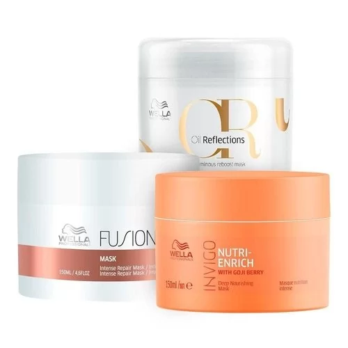 Kit Cronograma Capilar Fios Perfeitos (3 Produtos) - Wella Professionals