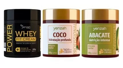 Kit cronograma capilar 5 opções para cuidar do seu cabelo